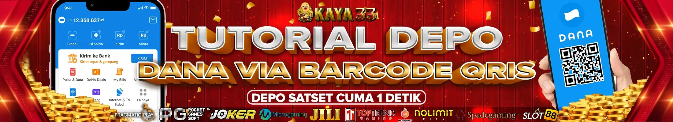 TUTORIAL DEPOSIT DANA VIA QR CODE